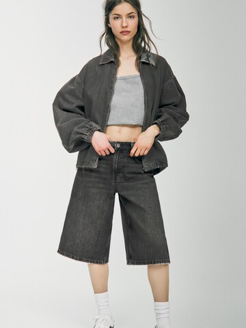 Pull&Bear Baggy Jeans in Grijs