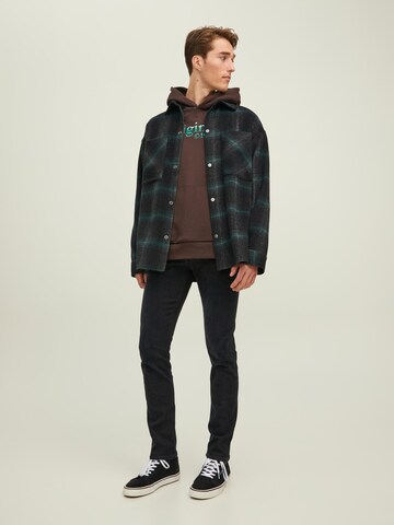 JACK & JONES - Slimfit Vaquero 'Glenn Evan' en negro