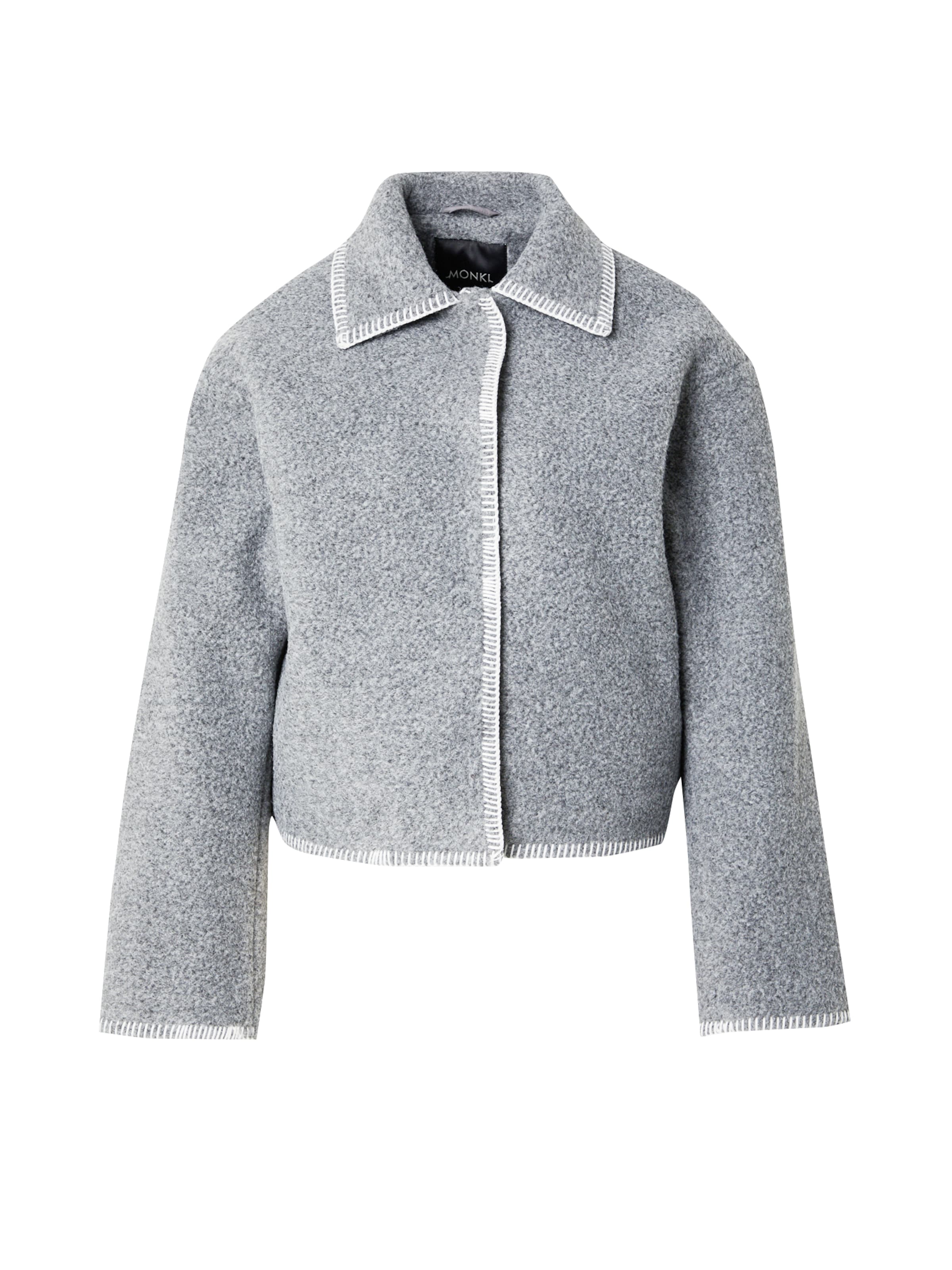 Monki Prehodna jakna | siva barva: sprednja stran