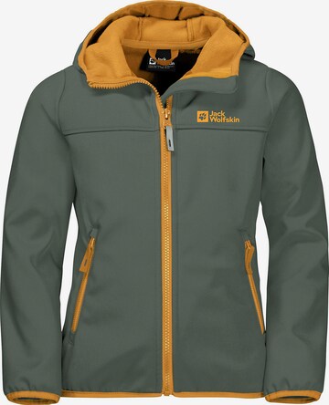 Geacă outdoor 'Fourwinds ' de la JACK WOLFSKIN pe verde: față