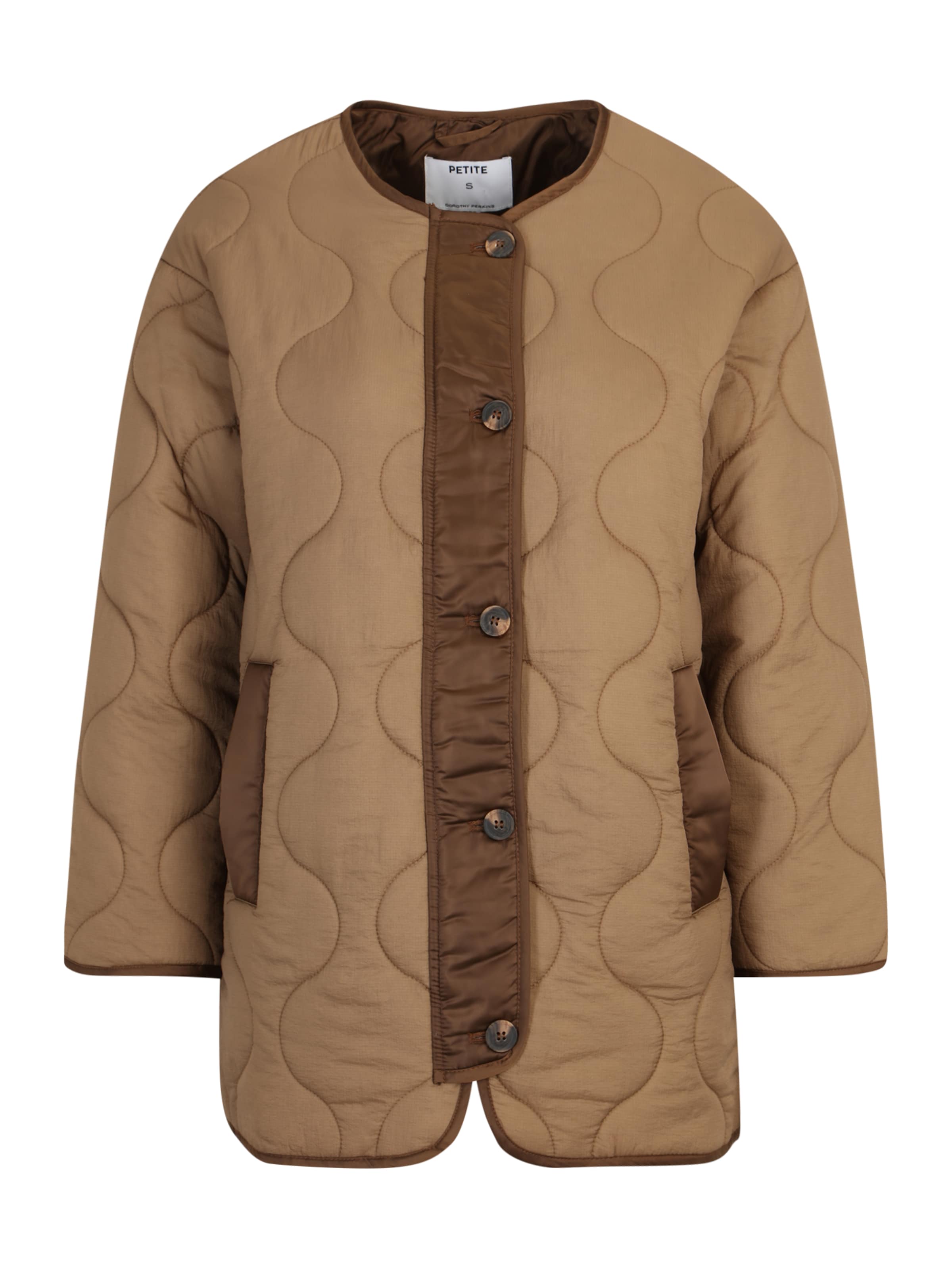 Dorothy Perkins Petite Kevad-sügisjope, värv pruun: eest vaates