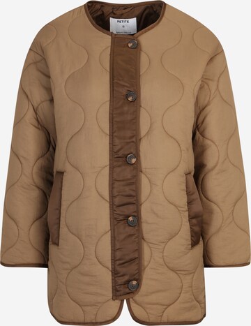 Dorothy Perkins Petite Between-season jacket in Brown: front