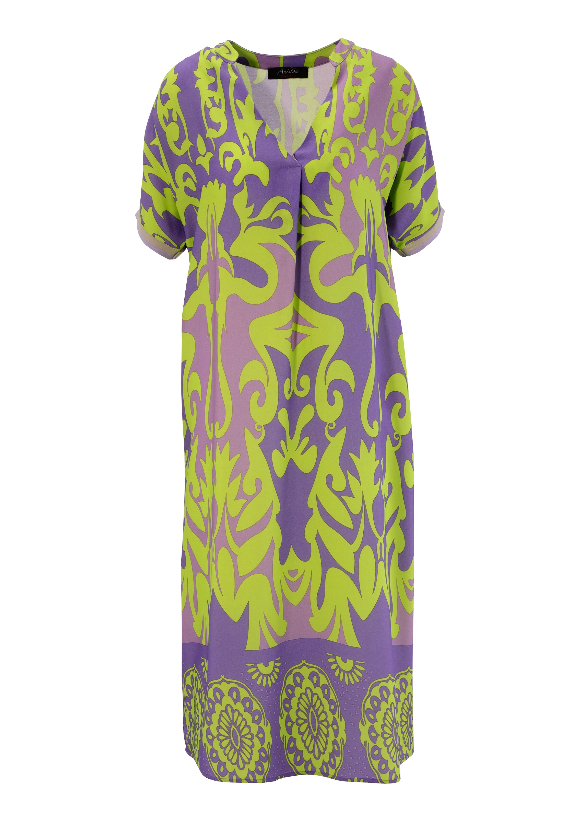 Aniston CASUAL Sommerkleid in Lila: Vorderseite