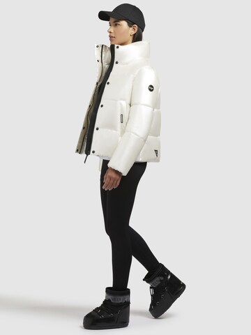 khujo Winterjacke 'Rinja Shiny' in Weiß