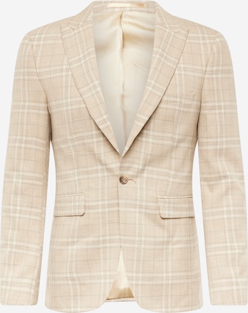 BURTON MENSWEAR LONDON Regular fit Suit Jacket in Beige: front