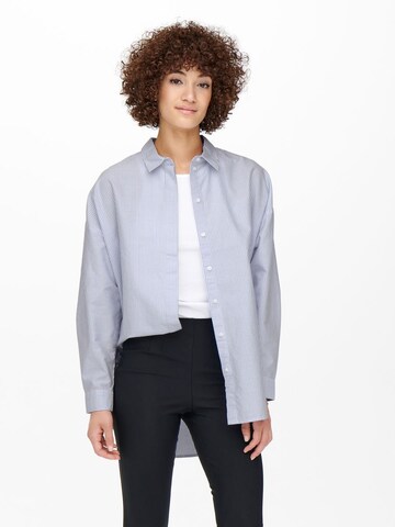 Camicia da donna di ONLY in blu: frontale