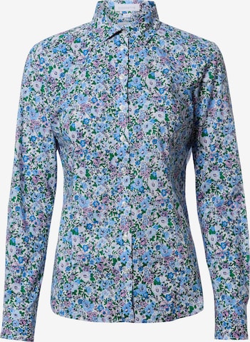 Brookshire Blouse in Blue: front