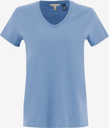 Organication T-Shirt in Blau: Vorderseite