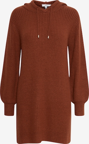 b.young Tunic in Brown: front