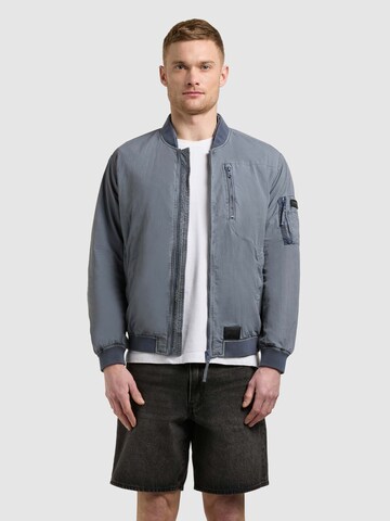 khujo Between-season jacket 'Ibe' in Blue: front