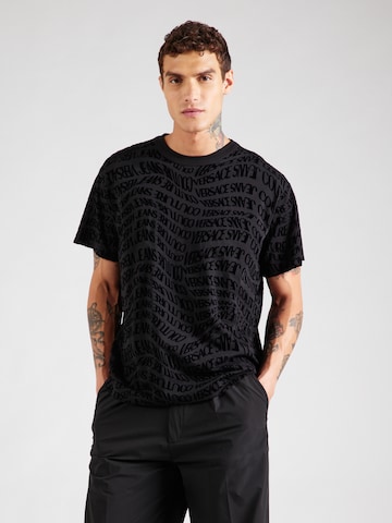 Versace Jeans Couture Shirt in Black: front