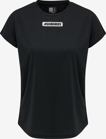 T-shirt fonctionnel 'Tola' Hummel en noir : devant