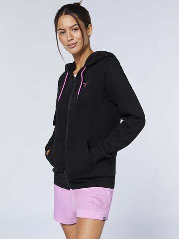 CHIEMSEE Sweatjacke in Schwarz