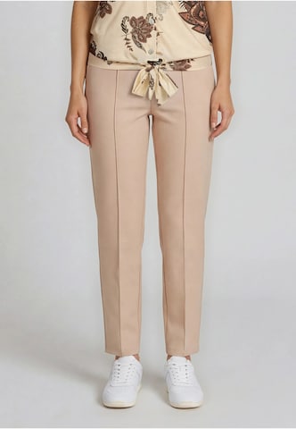 Effilé Pantalon chino Cloud5ive en beige : devant