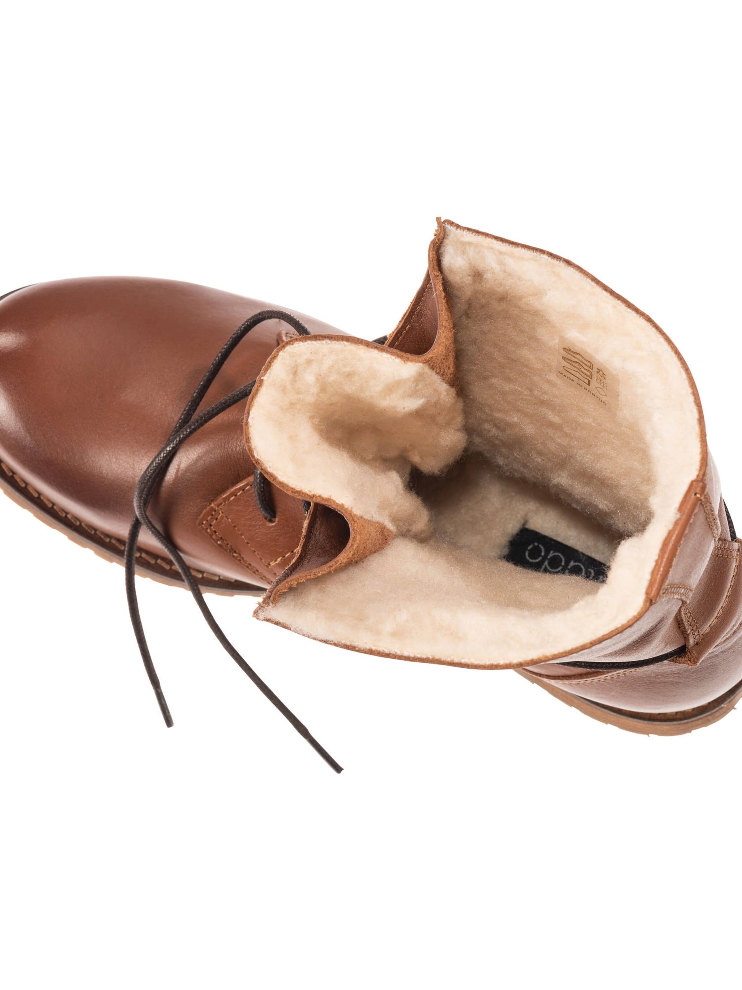 Palado Schnürstiefelette 'Kasos'‌‌‌‌‌ in Braun