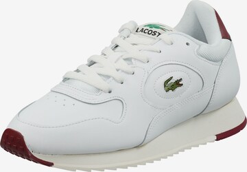 LACOSTE Sneakers laag in Wit: voorkant