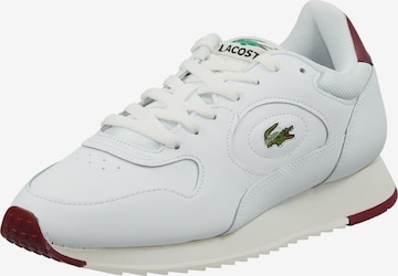 LACOSTE Sneakers in White: front