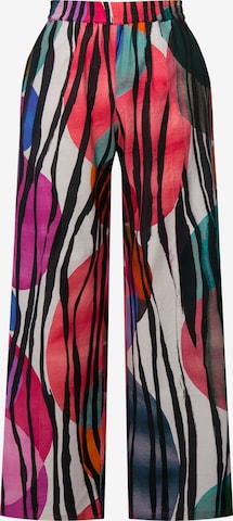 Wide Leg Pantalon Ulla Popken en mélange de couleurs : devant