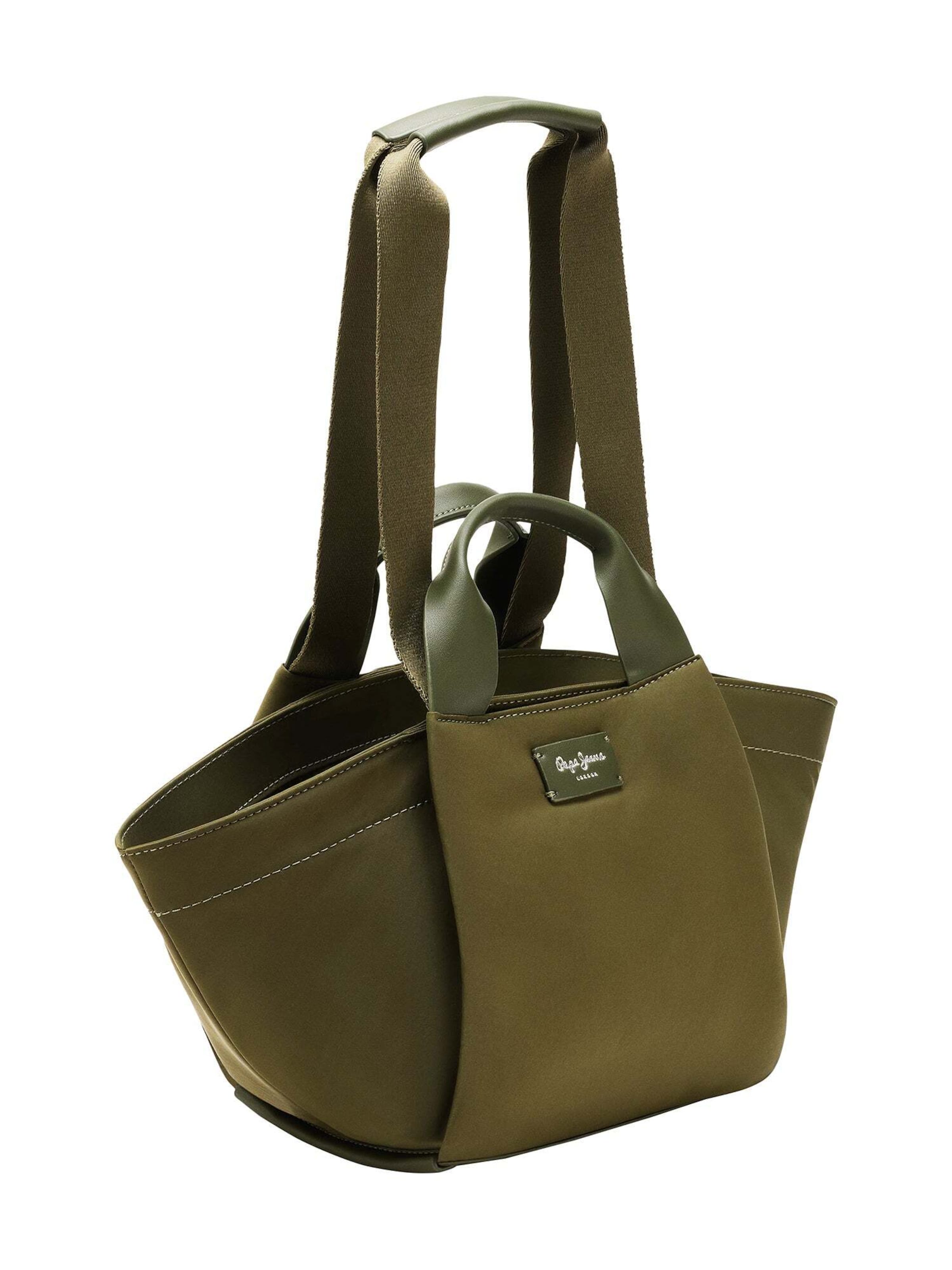Pepe Jeans Handtasche 'Aria Wander' in Grün