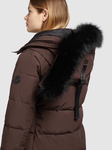 khujo Mantel 'MARANA' in Braun