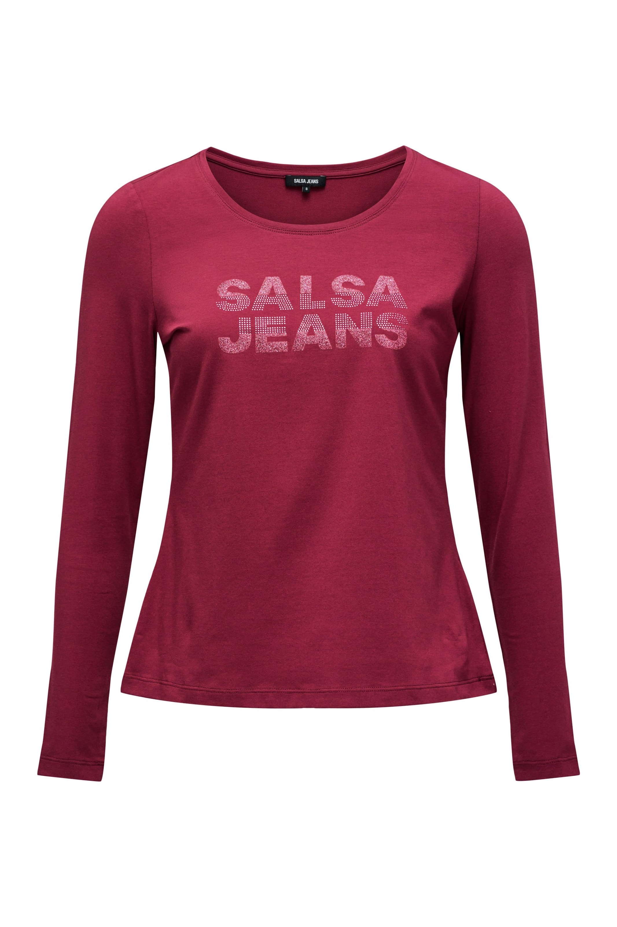Salsa Jeans Shirt in Rood: voorkant