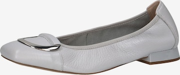 CAPRICE Ballet Flats in Grey: front