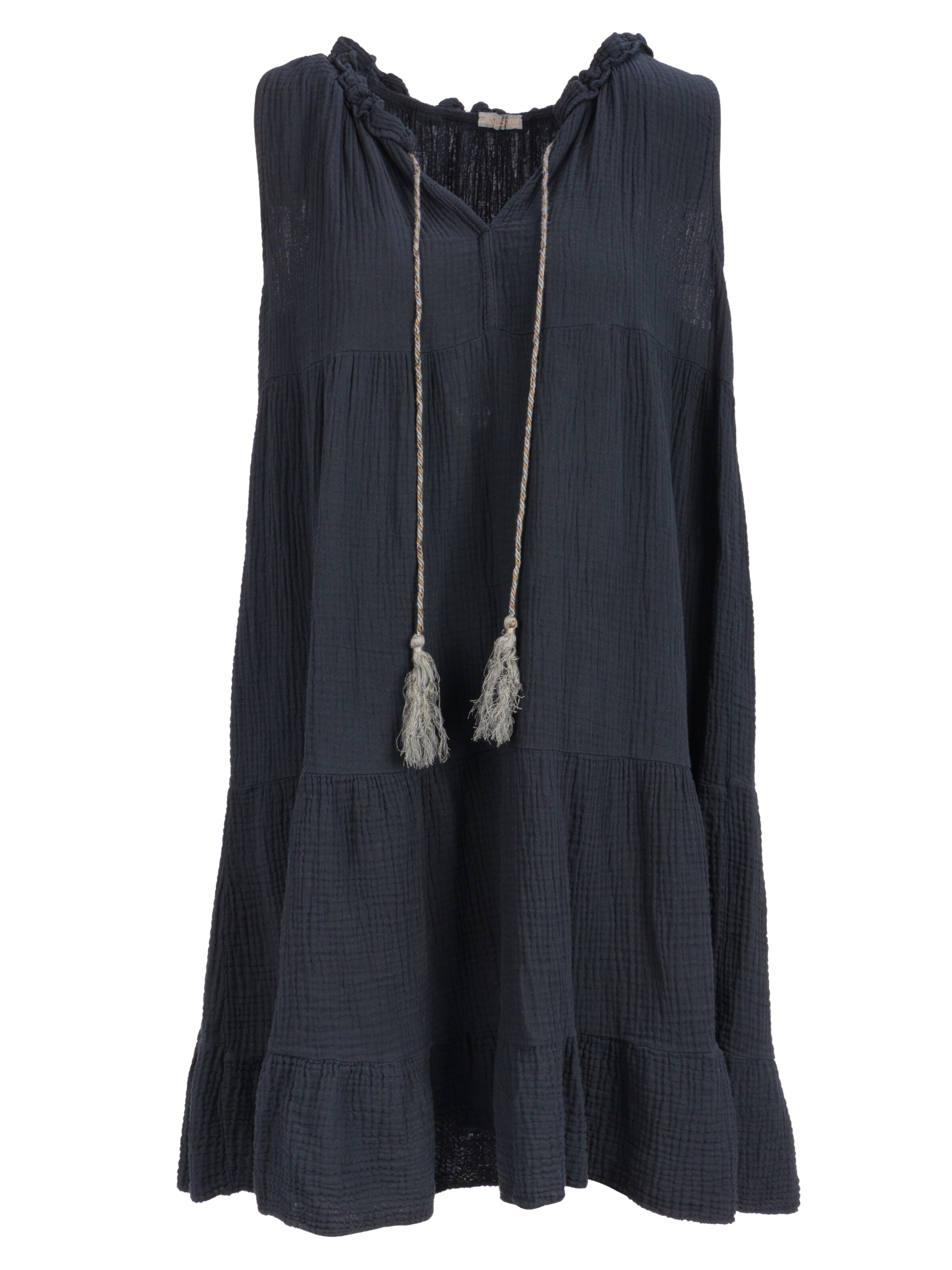 Seasons of April Summer dress 'Buki' in Black: front