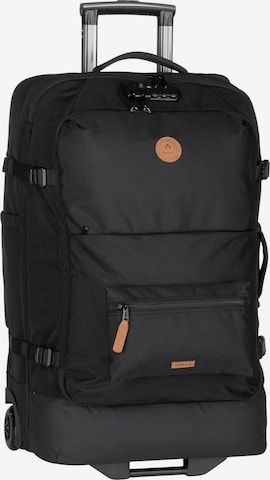 Cabaia Cart 'Soft Suitcase Medium' in Black: front