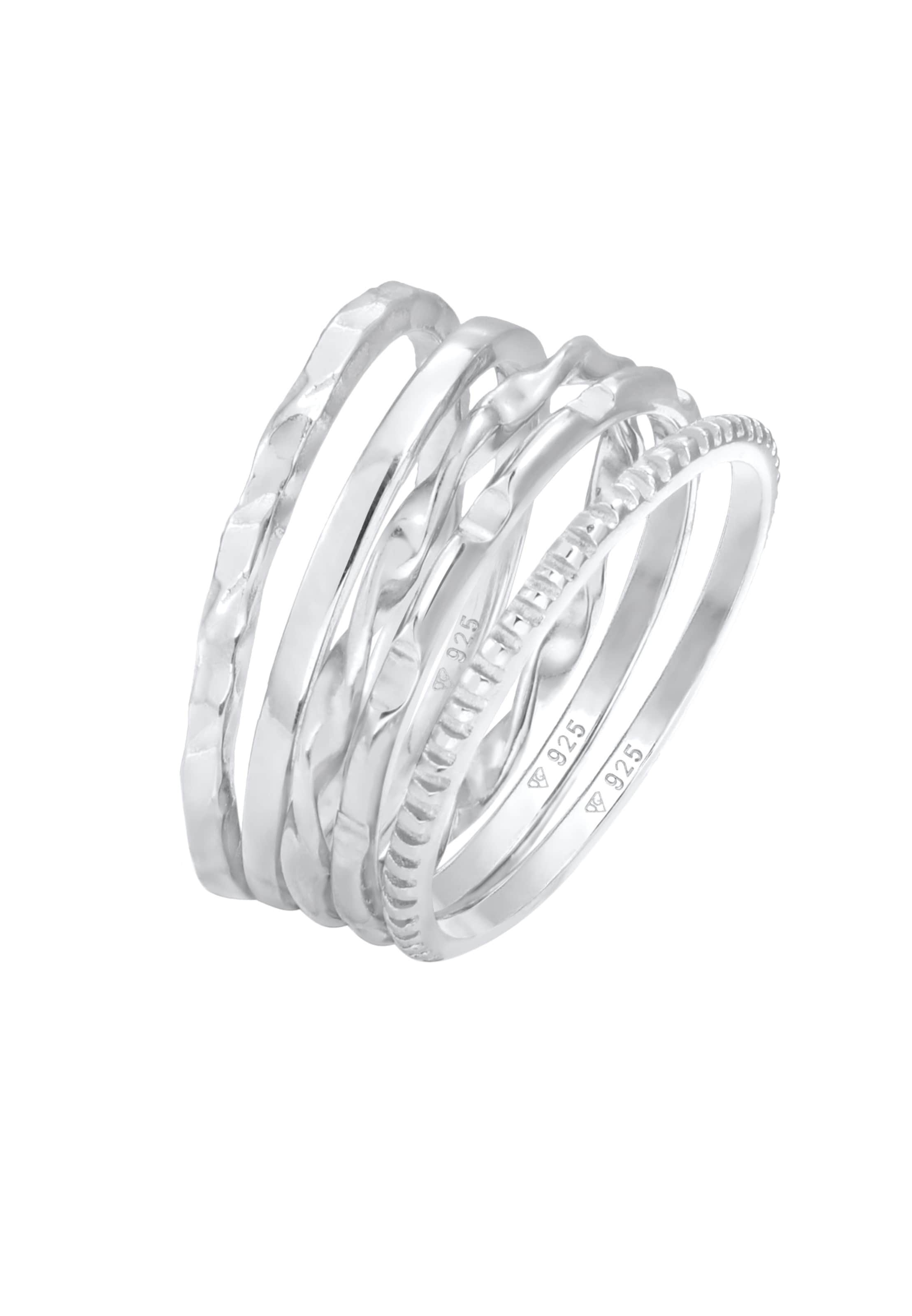 ELLI Sieraden set in Zilver: voorkant