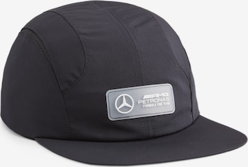 Casquette de sport 'Mercedes AMG PETRONAS RCT' PUMA en noir : devant