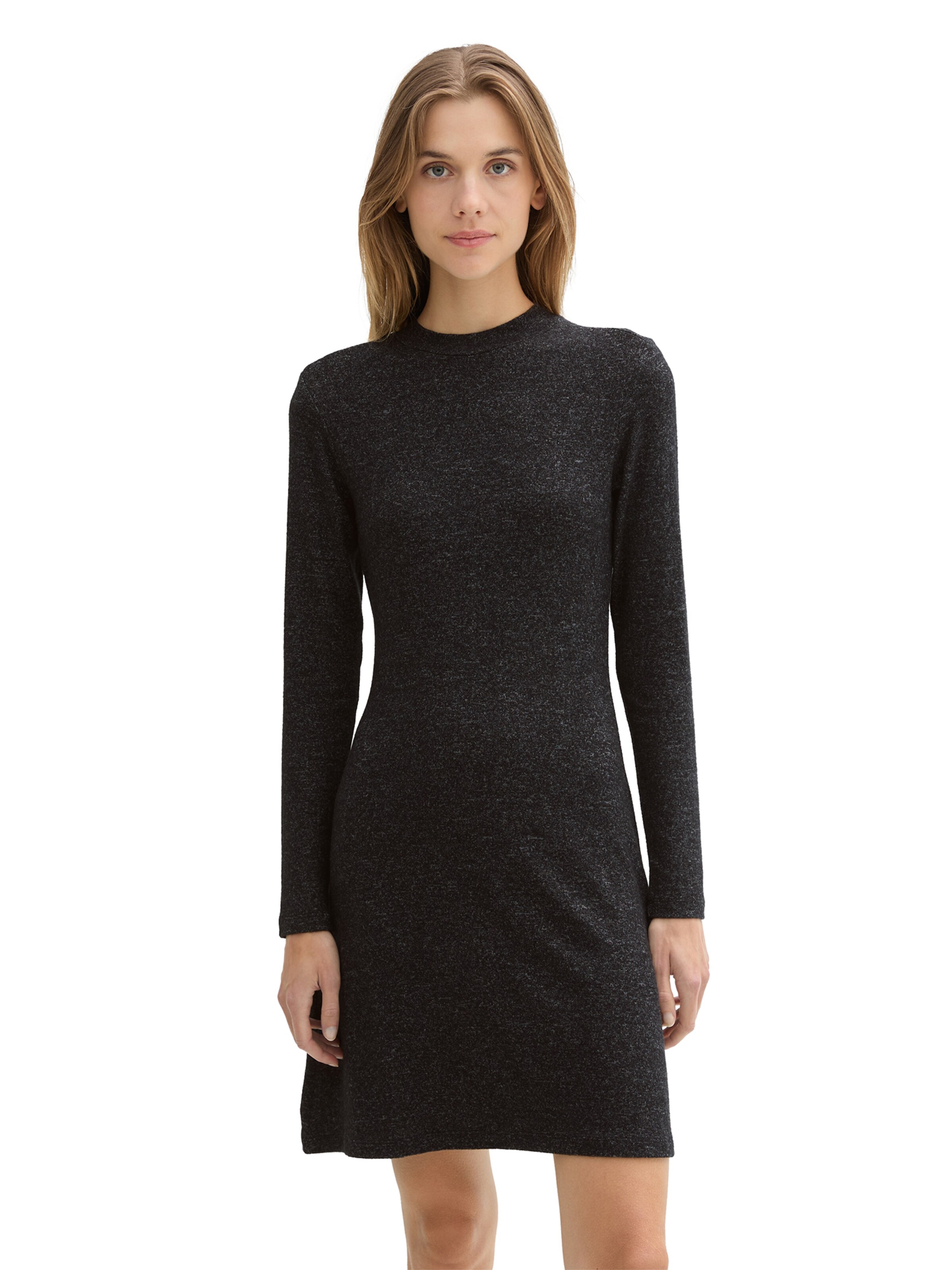 TOM TAILOR DENIM Kleid in Grau: Vorderseite