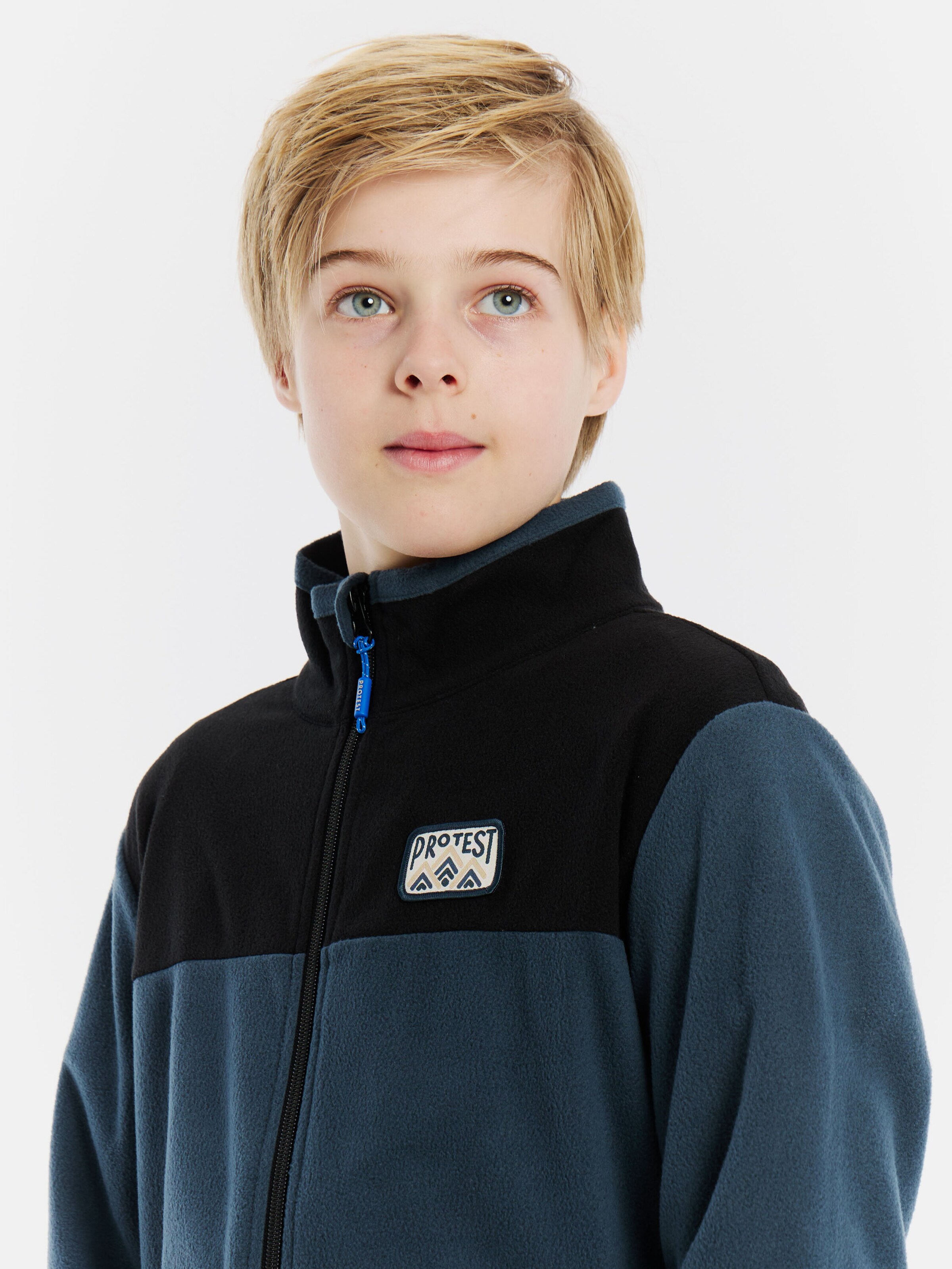 PROTEST Fleece Jacket 'PRTNisto JR' in Blue