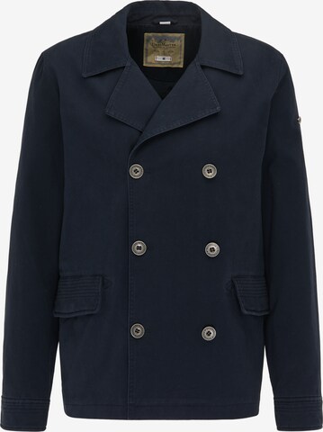 DreiMaster Vintage Between-Season Jacket in Blue: front