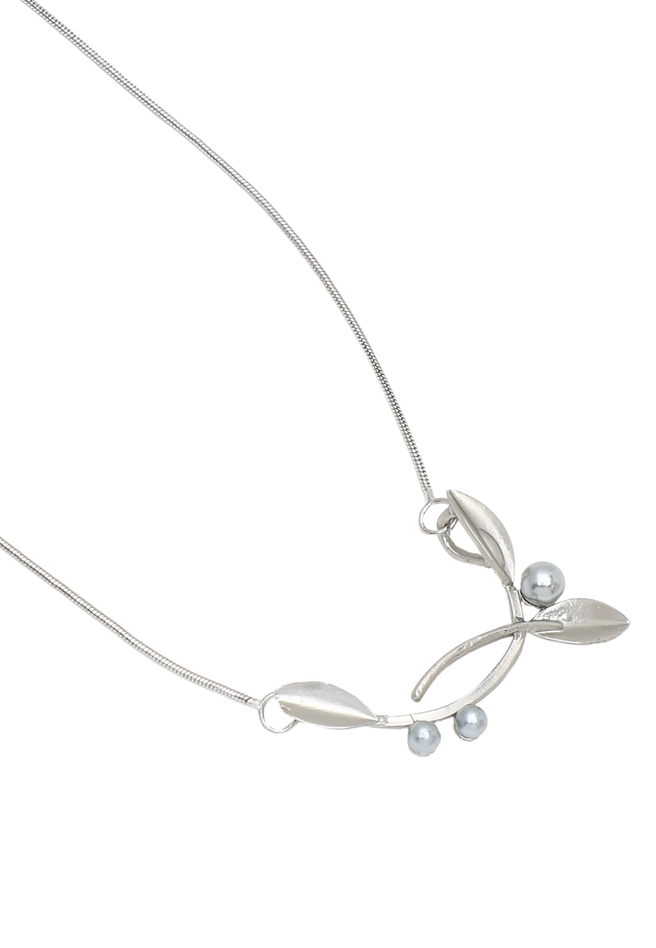 SOHI Zestaw biżuterii w kolorze srebrny