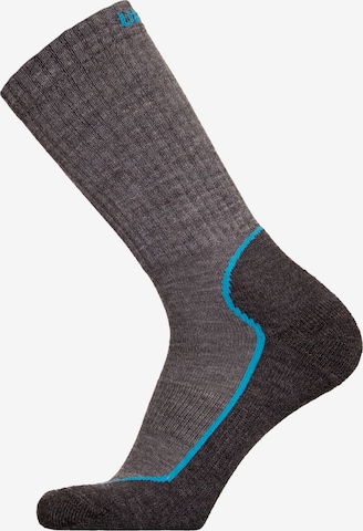 UphillSport Athletic Socks 'SUOMU' in Grey: front