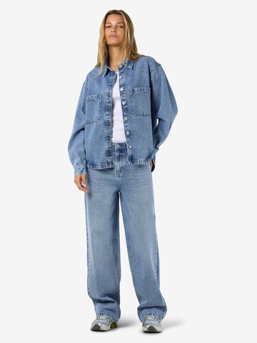Veste mi-saison 'NMALVA' Noisy may en bleu : devant