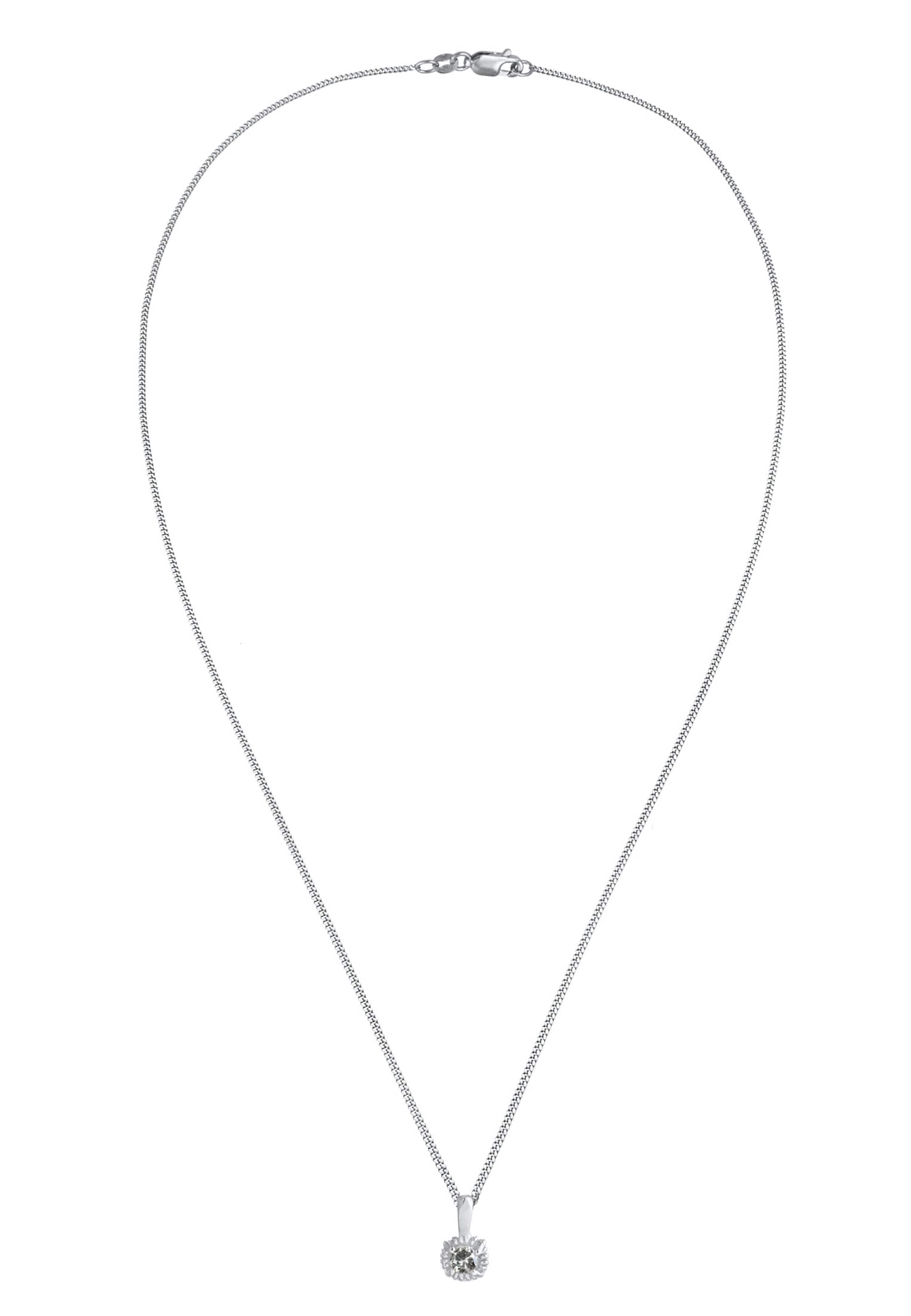 Elli DIAMONDS Ketting in Zilver