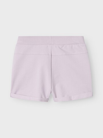 NAME IT Regular Shorts 'Volta' in Lila