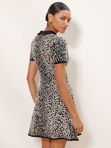 Lipsy - Vestido de punto en beige