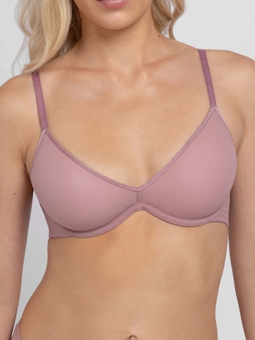 T-shirt Reggiseno di Dorina in rosa