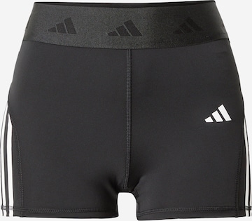 Skinny Pantalon de sport 'HYGLM' ADIDAS PERFORMANCE en noir : devant