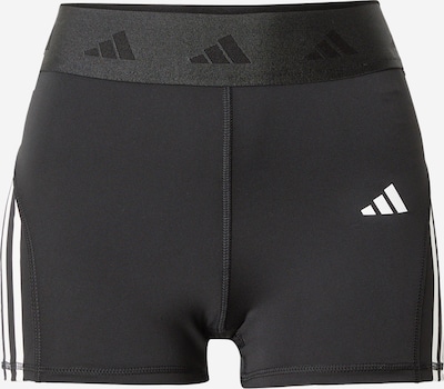 ADIDAS PERFORMANCE Workout Pants 'HYGLM' in Black / White, Item view