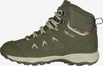 TROLLKIDS Boots ' FEMUND' in Green: front