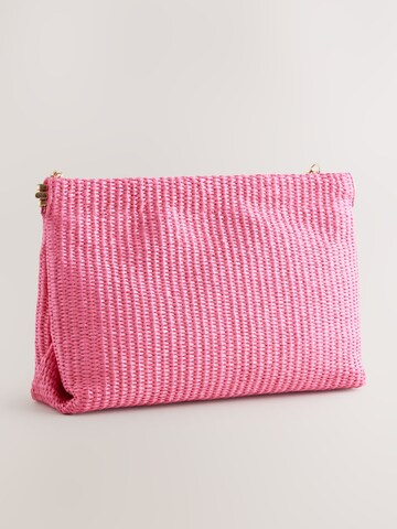 rozā Next "Clutch" stila somiņa