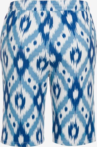 Ulla Popken Regular Hose in Blau