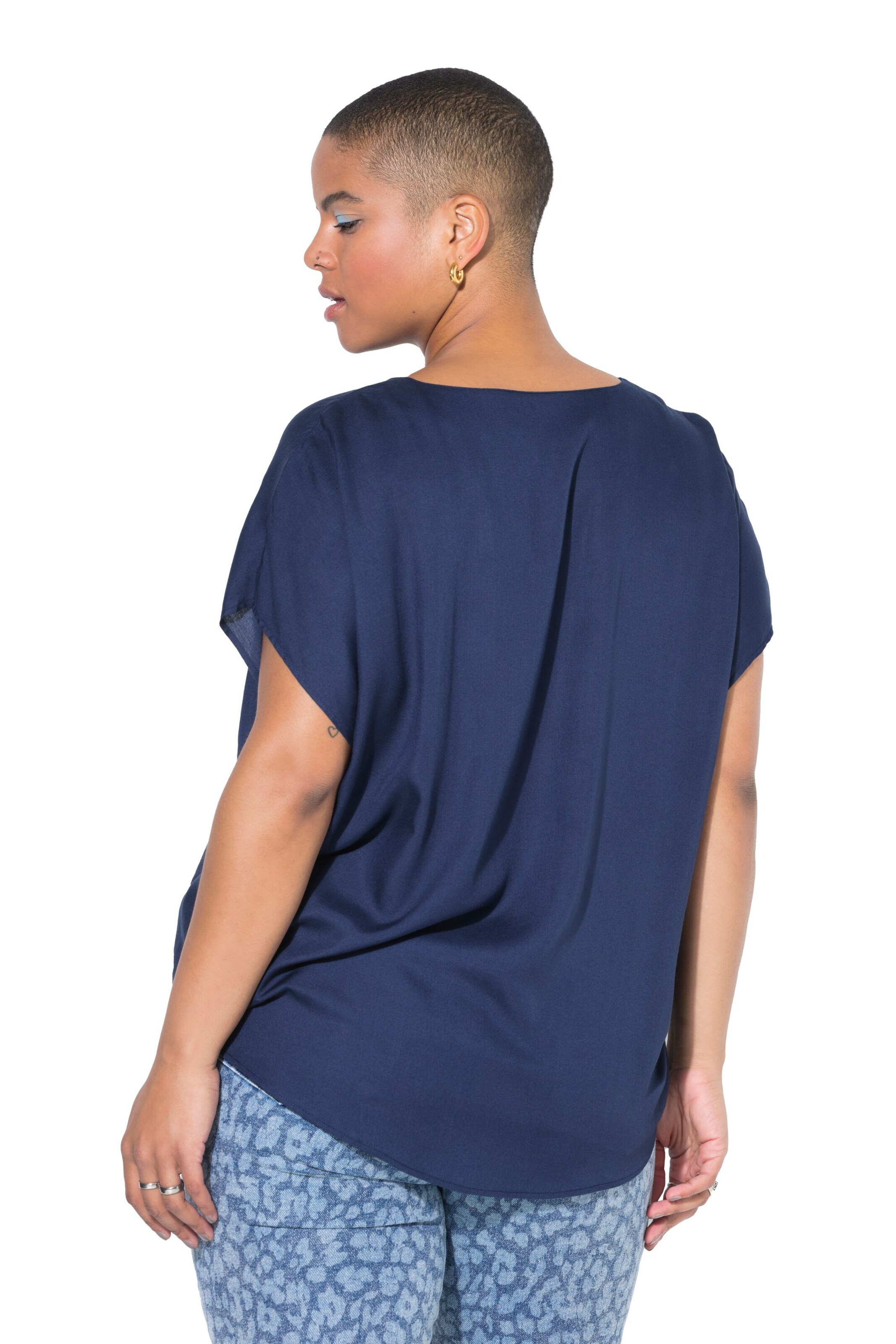 Studio Untold Bluse in Blau
