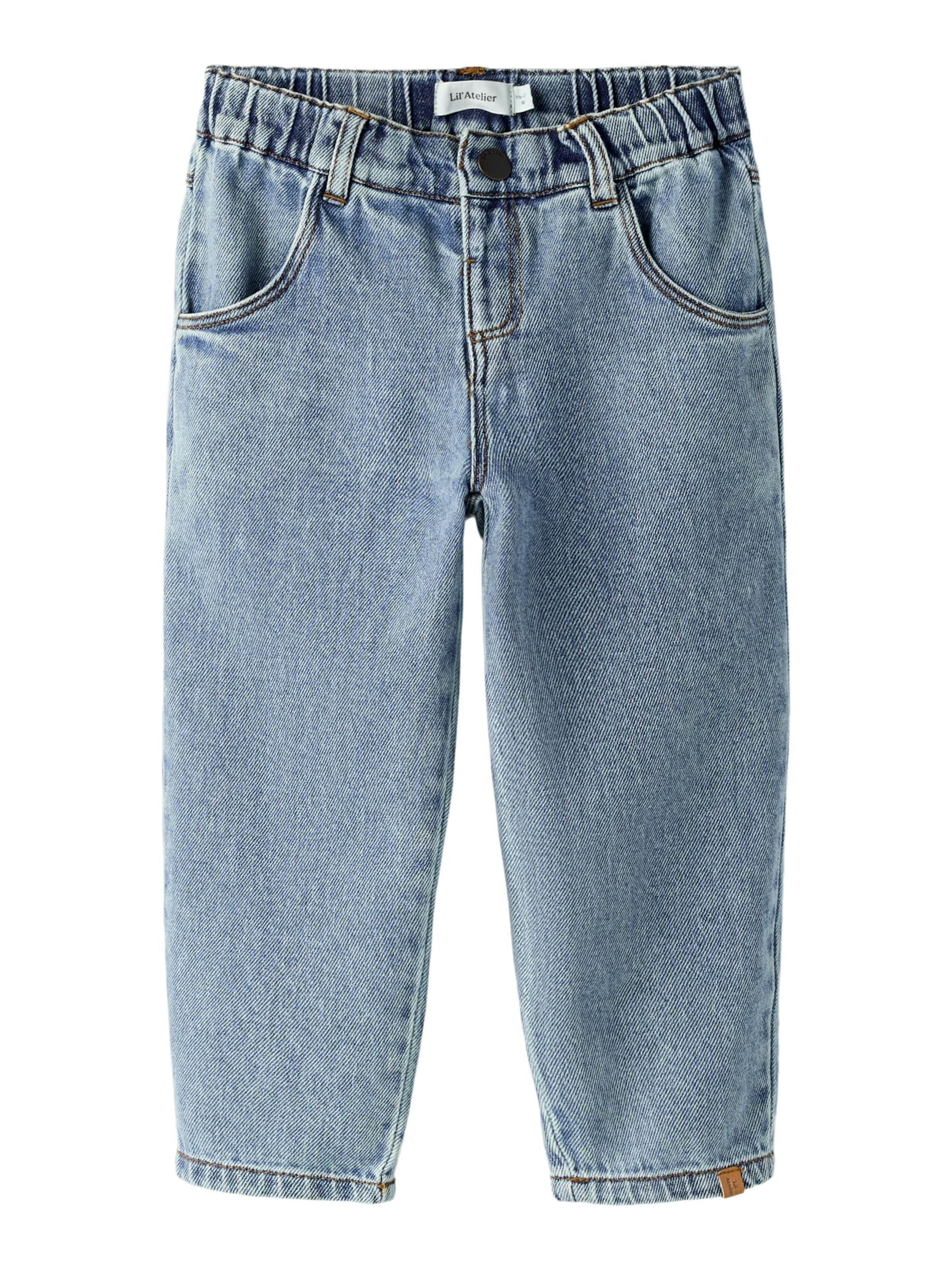 Lil'Atelier Regular Jeans in Blue: front