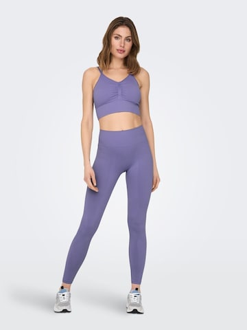 ONLY PLAY - Soutien Bustier Soutien de desporto 'Frion' em roxo