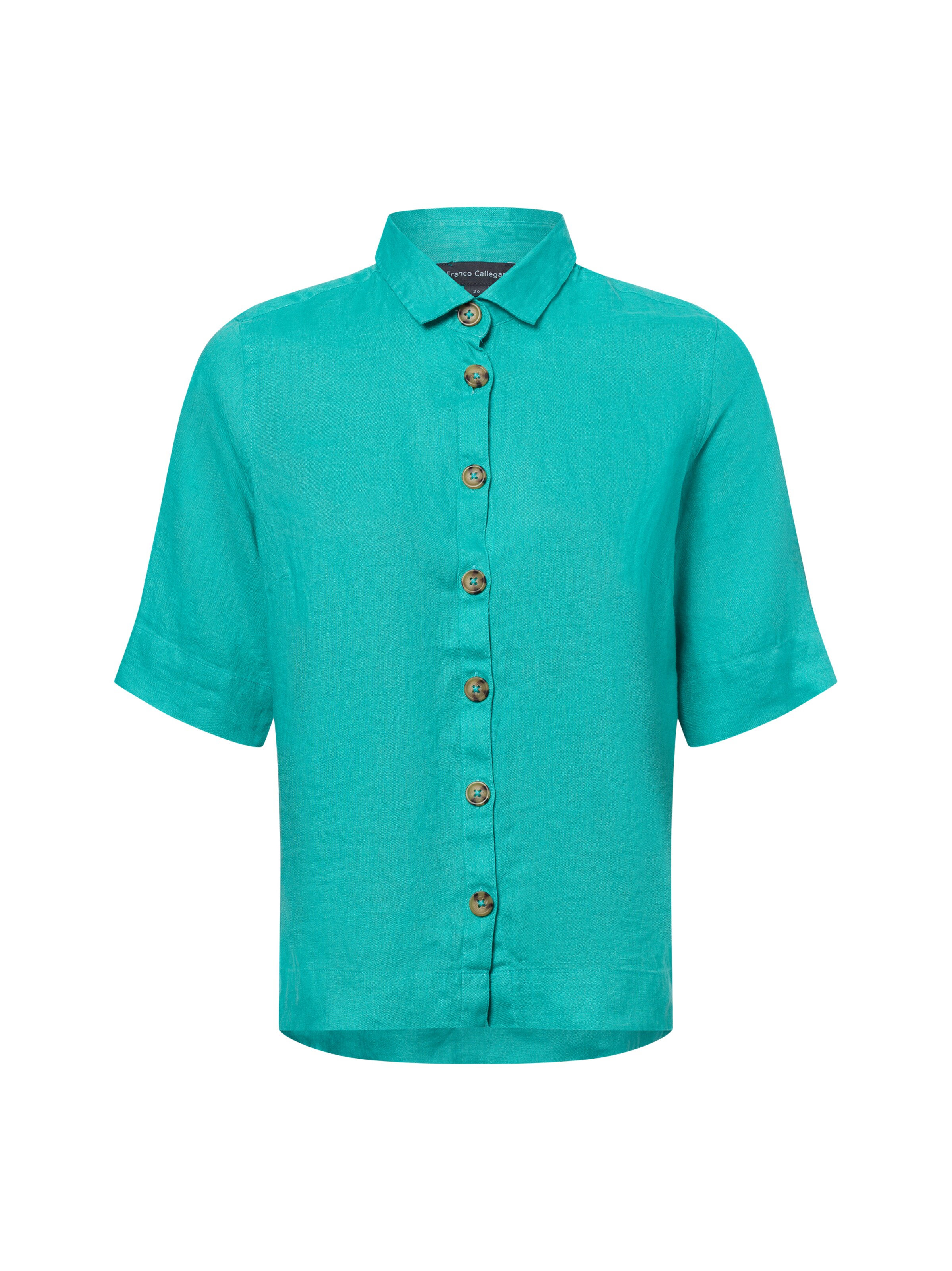 Franco Callegari Bluse in Grün: Vorderseite