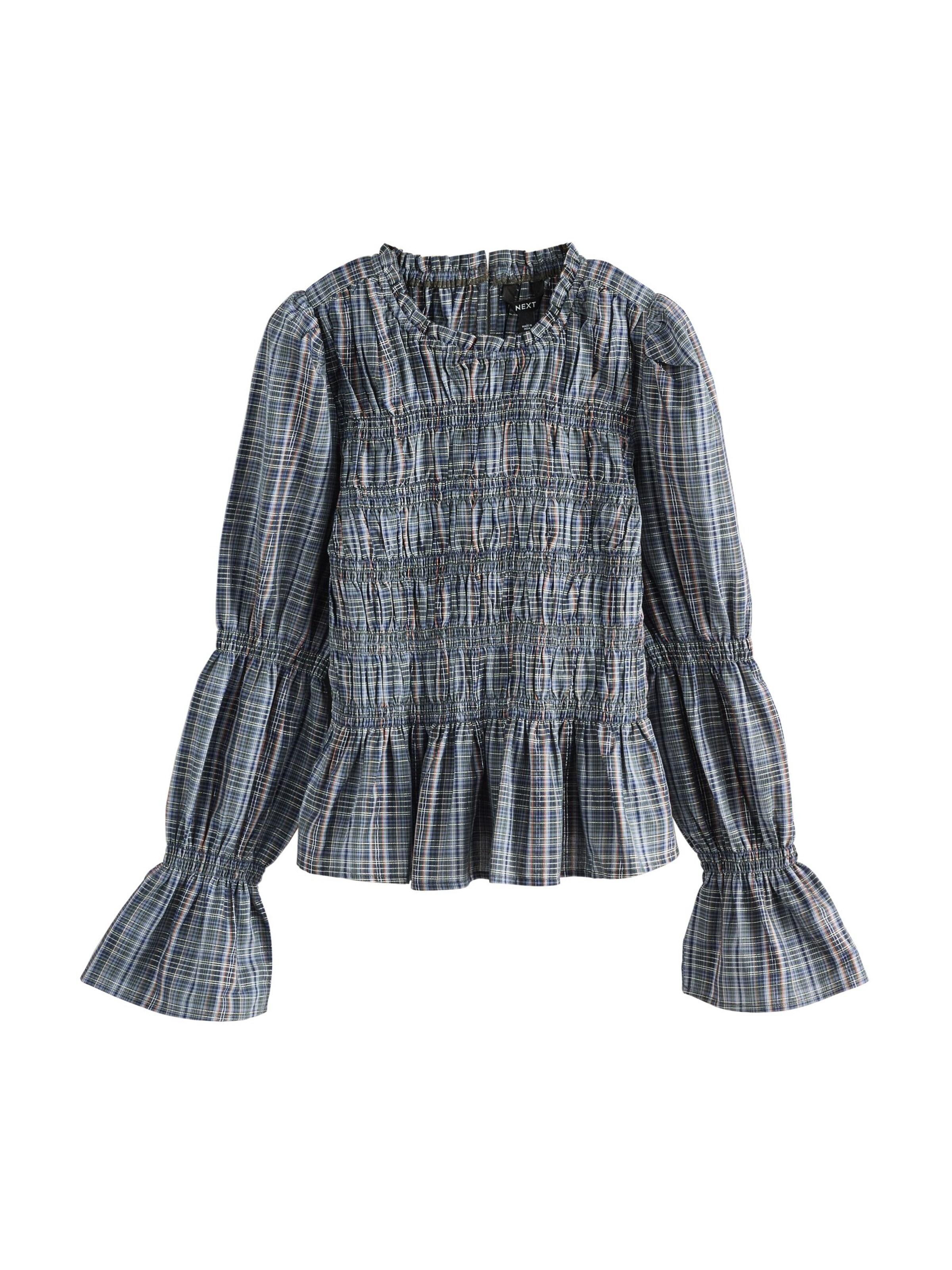 Next Bluse in Blau: Vorderseite